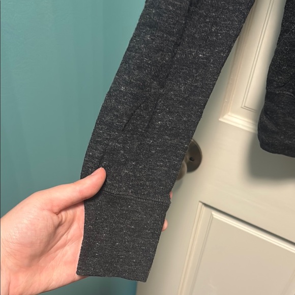 Nike Heather Black Long Sleeve Hoodie - Picture 4 of 8